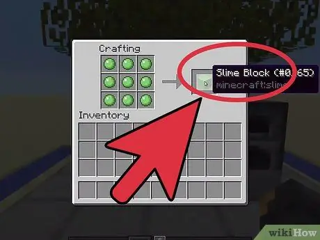 Сделайте блоки слизи в Minecraft, шаг 5 Сделайте блоки слизи в Minecraft, шаг 5