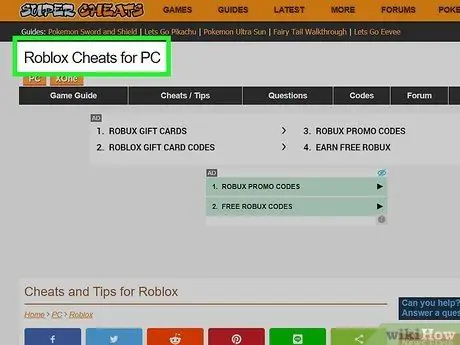 Избегайте взлома на Roblox Шаг 6 Избегайте взлома на Roblox Шаг 6