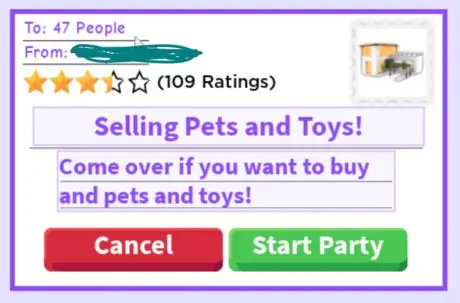 Как заработать на «Усынови меня» на Roblox Step 4 Как заработать на «Усынови меня» на Roblox Step 4