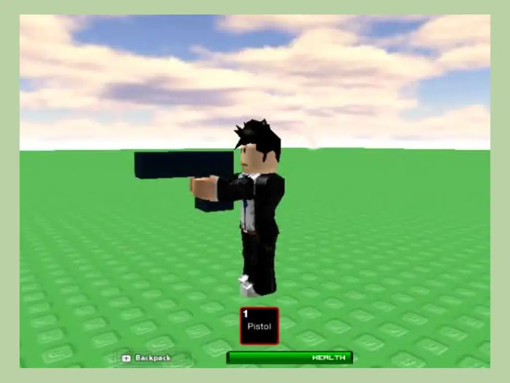 Как сделать пистолет на Roblox (с картинками)