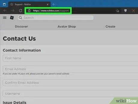 Сообщить об ошибке в Roblox Step 4 Сообщить об ошибке в Roblox Step 4