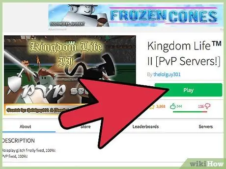 Выжить в Kingdom Life II PVP на ROBLOX, шаг 1 Выжить в Kingdom Life II PVP на ROBLOX, шаг 1