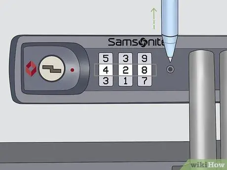Установите Samsonite Lock Шаг 8 Установите Samsonite Lock Шаг 8