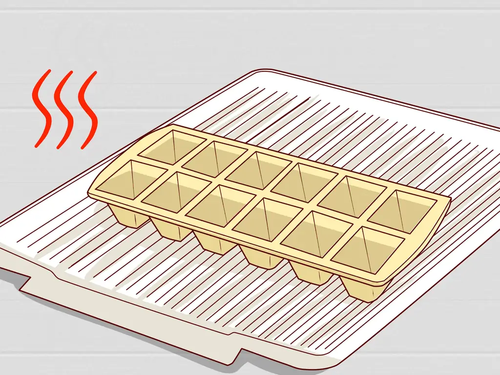 Как чистить и дезинфицировать лотки для льда: 13 шагов (с иллюстрациями)