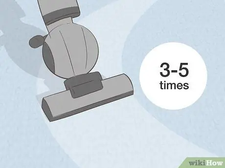 Чистый ворсистый ковер Шаг 3