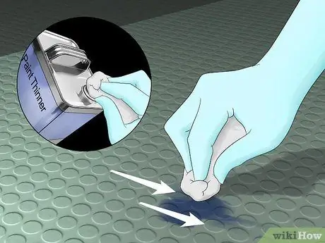 Очистите резиновое покрытие Шаг 9