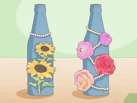 Стеклянные бутылки Upcycle Step 17 Стеклянные бутылки Upcycle Step 17