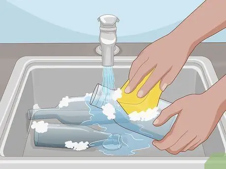 Стеклянные бутылки Upcycle Step 7 Стеклянные бутылки Upcycle Step 7
