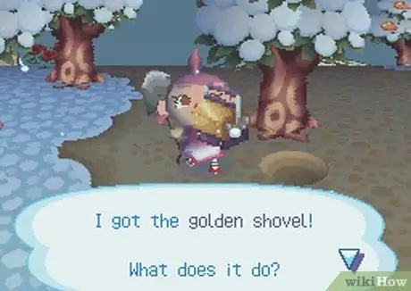Получите золотую лопату в Animal Crossing Wild World, шаг 5 Получите золотую лопату в Animal Crossing Wild World, шаг 5