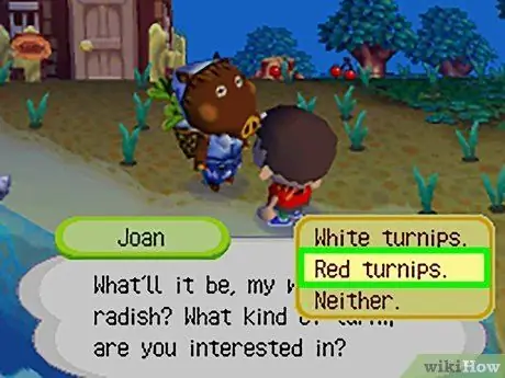 Получите красную репу в Animal Crossing Шаг 3