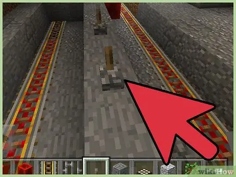 Создайте систему метро Minecraft Шаг 12