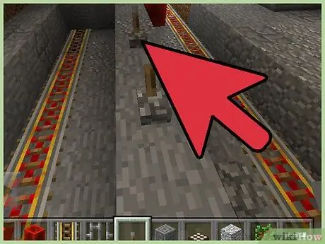 Создайте систему метро Minecraft Шаг 14