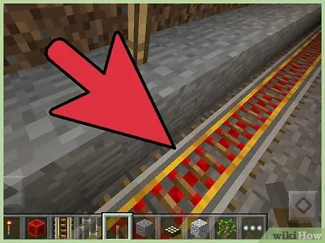 Создайте систему метро Minecraft Шаг 15