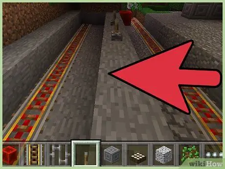 Создайте систему метро Minecraft Шаг 20