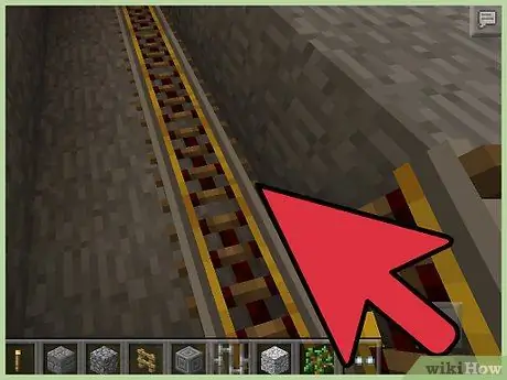 Создайте систему метро Minecraft Шаг 8