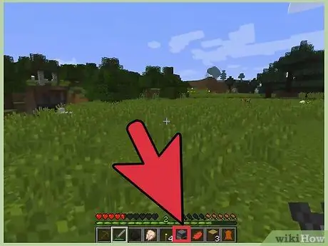 Используйте печь в Minecraft, шаг 1 Используйте печь в Minecraft, шаг 1