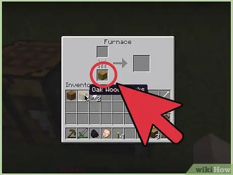 Используйте печь в Minecraft, шаг 2 Используйте печь в Minecraft, шаг 2