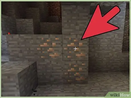 Найдите разные руды в Minecraft, шаг 2 Найдите разные руды в Minecraft, шаг 2
