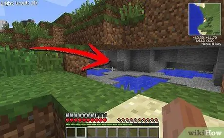 Превратите пещеру в дом в Minecraft, шаг 2 Превратите пещеру в дом в Minecraft, шаг 2