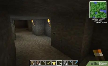 Превратите пещеру в дом в Minecraft Step 8 Превратите пещеру в дом в Minecraft Step 8