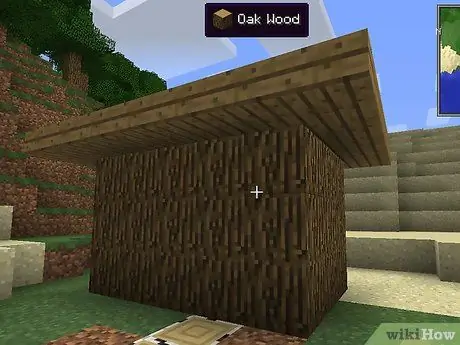 Сделайте хороший дом в Minecraft в свою первую ночь Шаг 4 Сделайте хороший дом в Minecraft в свою первую ночь Шаг 4