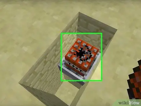 Сделайте фугас в Minecraft, шаг 4