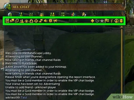 Используйте эффекты и цвета чата в RuneScape Step 2 Используйте эффекты и цвета чата в RuneScape Step 2