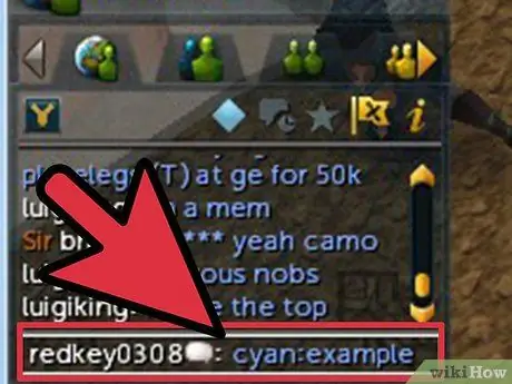 Написание текстовых эффектов на Runescape Шаг 1
