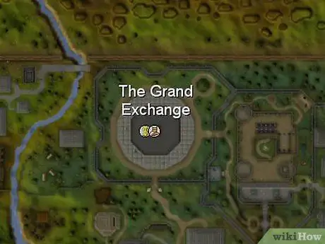 Используйте Grand Exchange в RuneScape Step 1 Используйте Grand Exchange в RuneScape Step 1