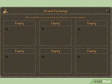 Используйте Grand Exchange в RuneScape Step 4 Используйте Grand Exchange в RuneScape Step 4