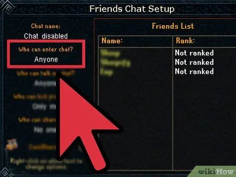Используйте клановый чат в RuneScape Step 3 Используйте клановый чат в RuneScape Step 3