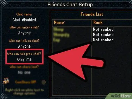 Используйте клановый чат в RuneScape Step 5 Используйте клановый чат в RuneScape Step 5