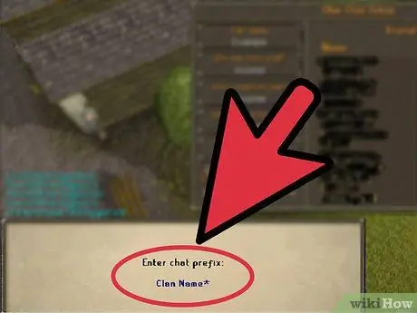 Используйте клановый чат в RuneScape Step 9 Используйте клановый чат в RuneScape Step 9