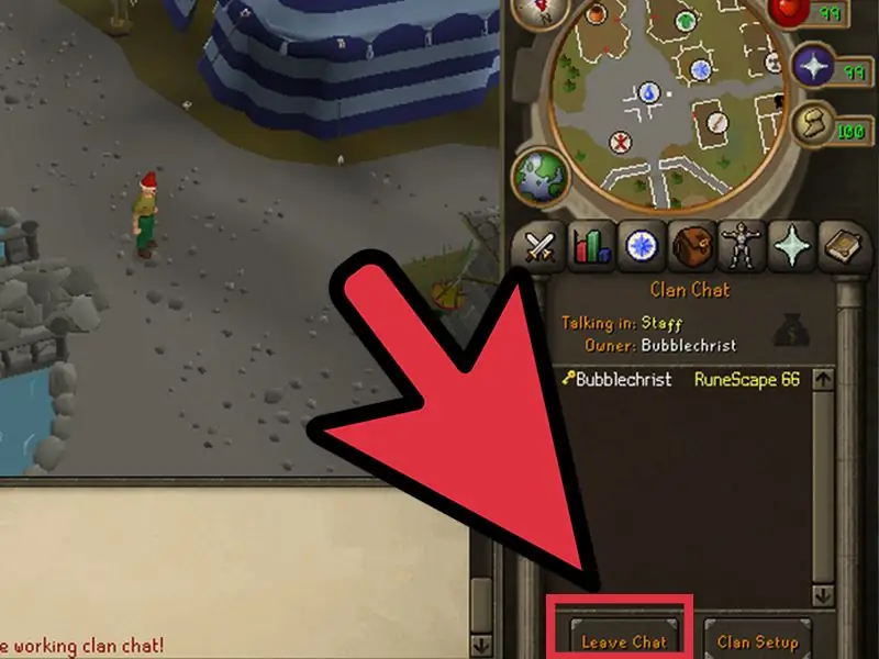 Как использовать клановый чат в RuneScape: 11 шагов (с изображениями)