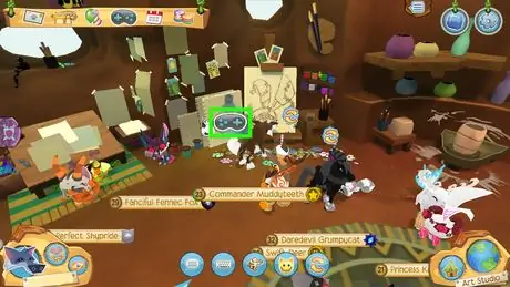 Создать шедевр на Animal Jam Step 4