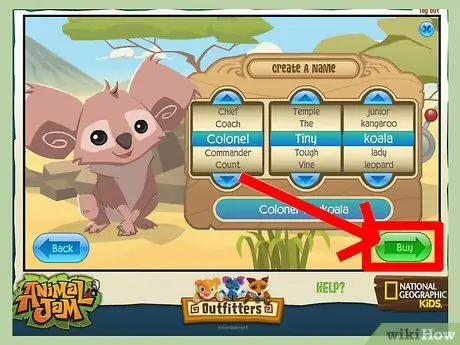 Сделайте новое животное в Animal Jam, шаг 6