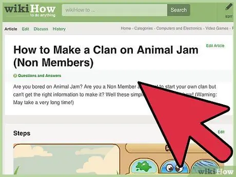 Избавьтесь от скуки в Animal Jam, шаг 3