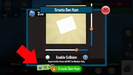 Создайте мастер-блок на Animal Jam Step 6