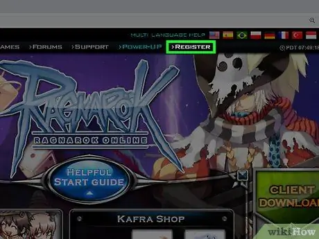 Начать играть в Ragnarok Online Шаг 1