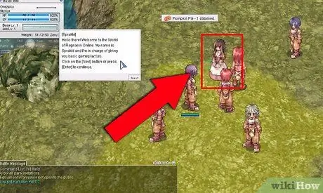 Попасть на свой первый курс работы в Ragnarok Online Шаг 1