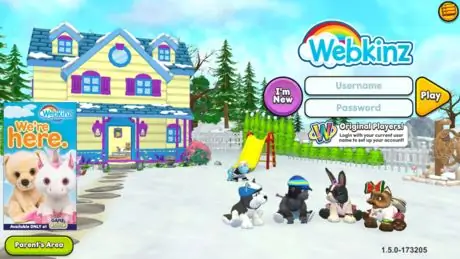 Создание учетной записи Webkinz Step 7