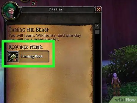 Заведите питомца в World of Warcraft, шаг 4