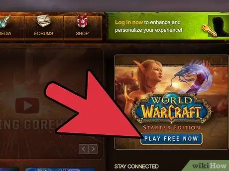 Активация учетной записи World of Warcraft Шаг 1 Активация учетной записи World of Warcraft Шаг 1