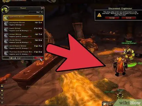 Выберите свои основные профессии в World of Warcraft Шаг 11 Выберите свои основные профессии в World of Warcraft Шаг 11