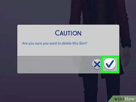 Удалить Sims Шаг 9