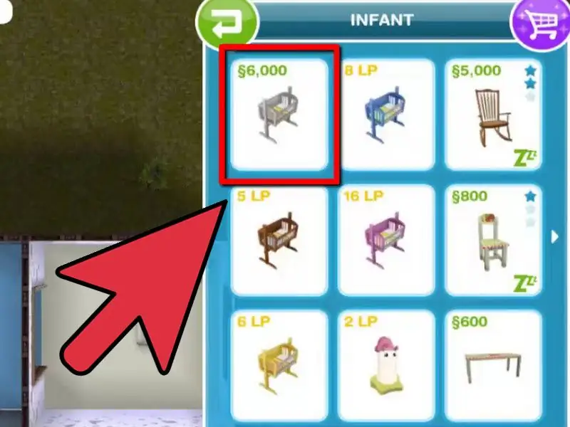 Как завести детей в Sims Freeplay: 5 шагов (с иллюстрациями)