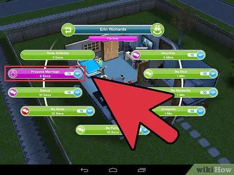 Женитесь в The Sims Freeplay, шаг 5 Женитесь в The Sims Freeplay, шаг 5