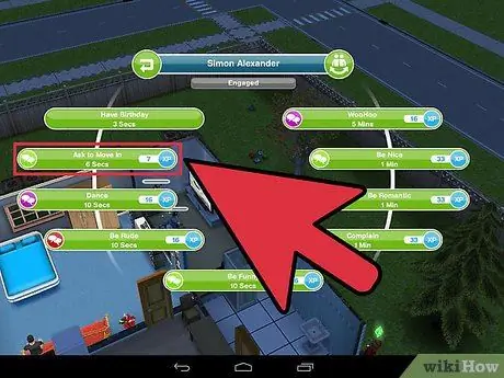 Женитесь в The Sims Freeplay, шаг 6 Женитесь в The Sims Freeplay, шаг 6