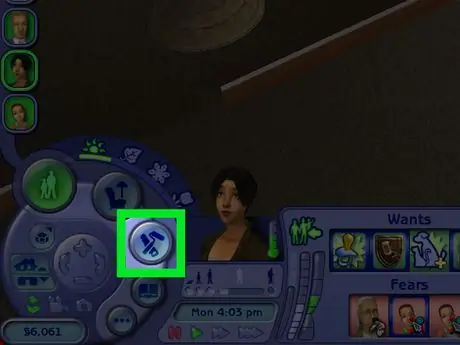 Значок режима строительства Sims 2