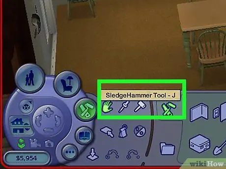 Удаление стен в Sims 2, шаг 2